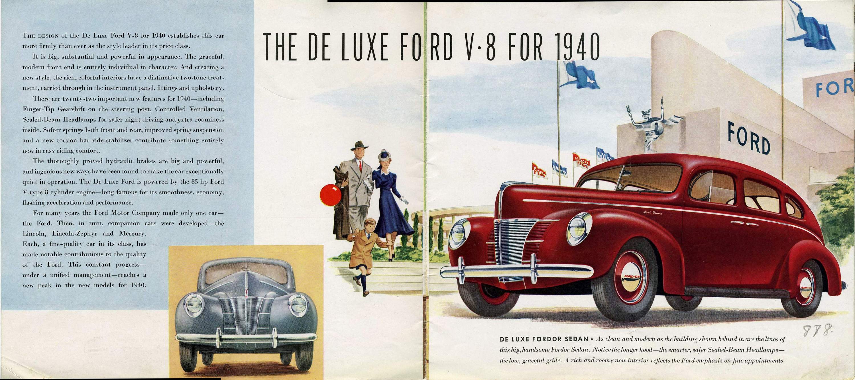 1940 Ford Brochure Page 4